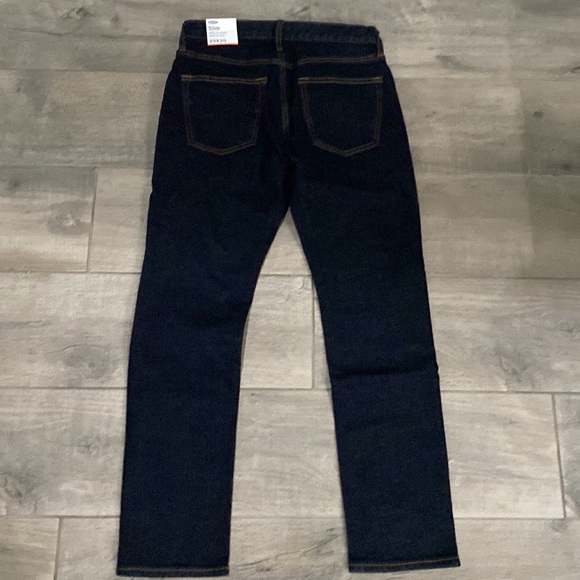 Men’s Slim Old Navy Dark blue jeans size 29x30 - Picture 4 of 5